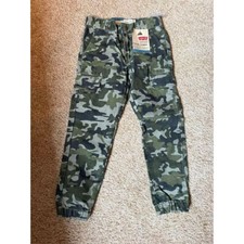 Levi's Camouflage Cargo Jogger Pants Military Green Camo Pattern New with Tags 5