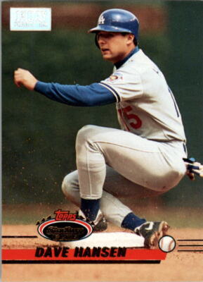 1993 Stadium Club First Day Issue #263 Dave Hansen 