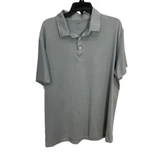 Telaleo Gray Stretch Fresh Great Quality Polo Shirt Mens Size XL Stretch Casual