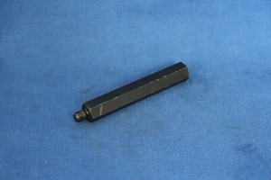 Spacer rod, 14 mm hex, 95 mm / 3.74"