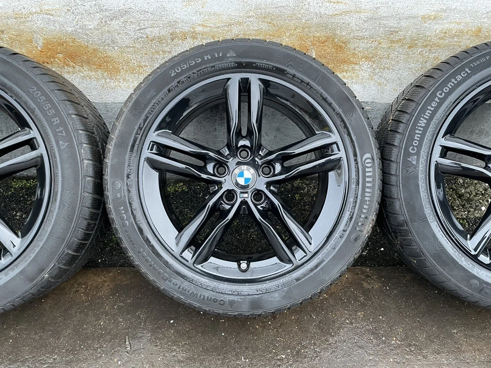 Winterräder 17 Zoll BMW 2er AT F45 GT F46 Doppelspeiche M483 Runflat RDK 7-8mm - Bild 3 von 4