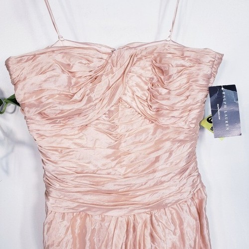 Ralph Lauren Dress 4 Mini Light Pink Formal Cocktail Small BLACK LABEL $1,698 - Picture 5 of 11