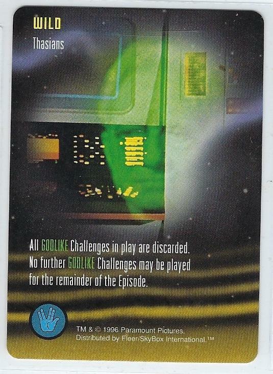 1996 Star Trek Next Generation Customizable Card Game Immortal