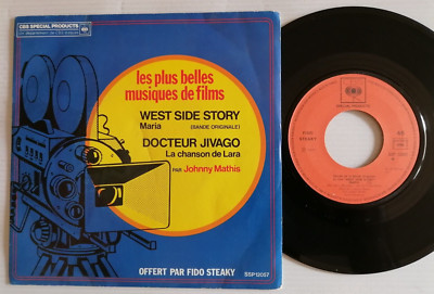 DIE SCHÖNSTE FILMMUSIK - 7'' 45T CBS SSP 12057 Promo FIDO STEAKY