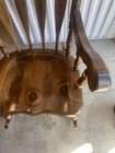 NICHOLS & STONE Pine Stenciled Windsor Rocking Chair — photo 7