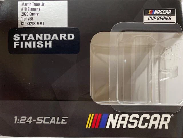 NASCAR 2023 MARTIN TRUEX #19 SIEMENS 1/24 CAR - Image 3 of 3