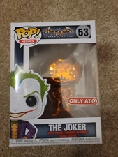 Funko Pop! Vinyl Figure - Heroes #53 - The Joker (Arkham Asylum) [Orange Chrome]