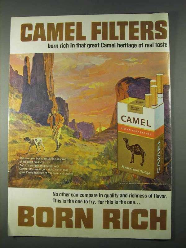 history of camel cigarettes 1966 Camel Cigarettes Ad -