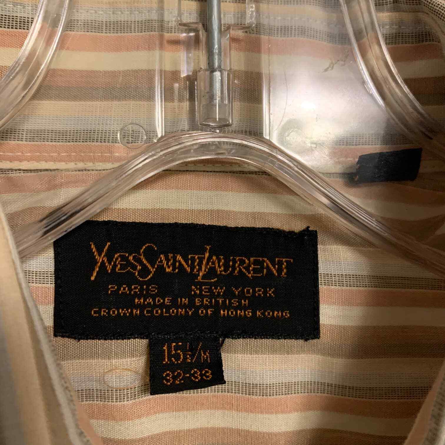 Yves Saint Laurent Vintage Button Down Shirt Men's 32 33