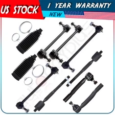 For 2004-06 Toyota Camry 10Pc Front Rear Steering Tie Rod End Rack Pinion Bellow