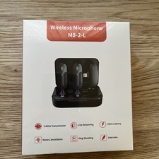 Wireless Lavalier Microphone Wireless Clip Mic NEW