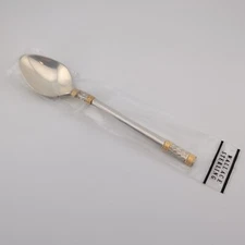 Wallace Golden Aegean Weave Sterling Silver Teaspoon - 6 5/8" - New in Package
