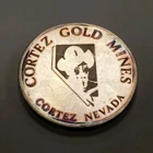 10 oz .999 Silver Round - JM Johnson Matthey - Cortez Gold Mines Nevada - Q3060