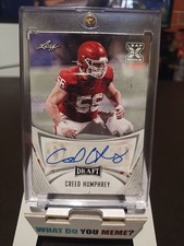 2021 Leaf Draft - Autographs Creed Humphrey #BA-CH2 (AU, RC)