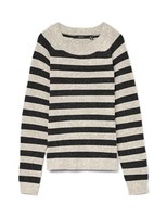 Vero Moda Vmdoffy Langarm O-Neck Bluse Damenmode Elegant