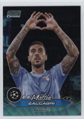 2023 Topps Stadium Club Chrome UEFA Champions League 71/250 Mattia Zaccagni rw9