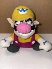 BD A Mario Plush Wario Yellow Bean Bag Nintendo figure Stuffed toy 6" A 