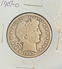 1907-O Barber Half Dollar