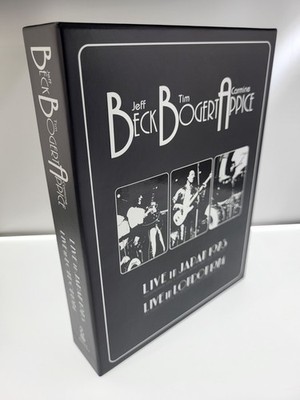 JEFF BECK/BOGERT/APPICE Live In Japan 1973/London 1974 4CD BOX SET
