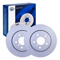 2X Hella Bremsscheiben 320Mm Hinten Passend FüR BMW X3 54416PRO