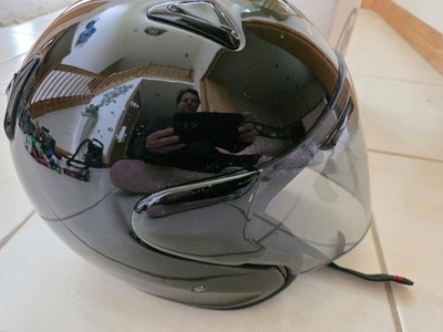 Arai motorcycle 3/4 Tour-X helmet gloss black medium nice condition