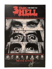 Emilio Rivera 3 From Hell Signed 11x17 Poster