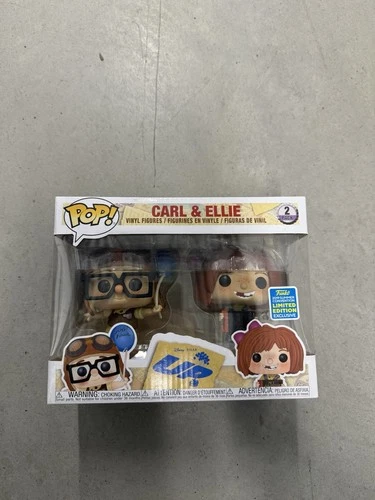 Funko Pop! Carl & Ellie 2019 Summer Convention Exclusive - Disney Pixar UP! NEW