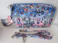 Jujube x Tokidoki C'est La Vie A Paris Collection Be Quick Wristlet Clutch A