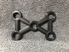 Lacrosse 5-Ball Display Stand 3d Printed Black