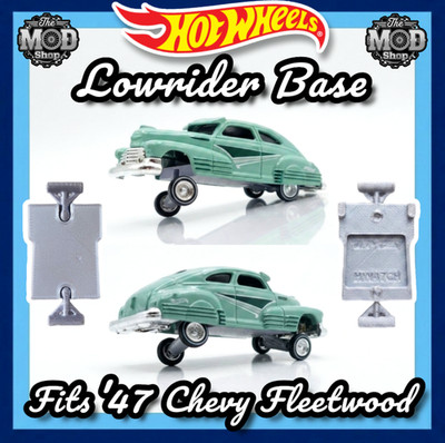 Lowrider Base for Hot Wheels '47 Chevy Fleetline Custom 3D Printed Parts