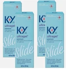 4x K-Y Ultragel Water Based Personal Lubricant, pH Balanced Lube, 4.5 fl oz