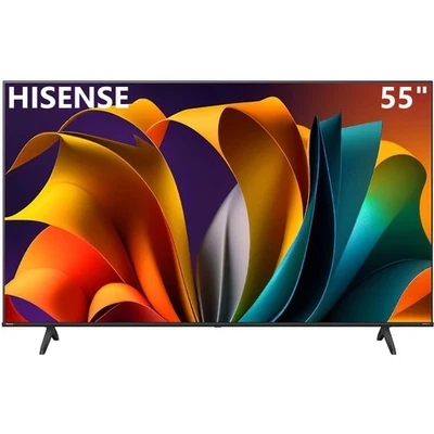 Fernseher TV HISENSE 55" SMART TV 4K Ultra HD HDR DVB-T2 WiFi 55A6N Schwarz - Bild 1 von 4