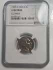 1937 d 3 legged buffalo nickel ngc