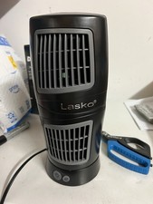 Ventilador de mesa oscilante de 3 velocidades torre viento escritorio Lasko 4911 negro