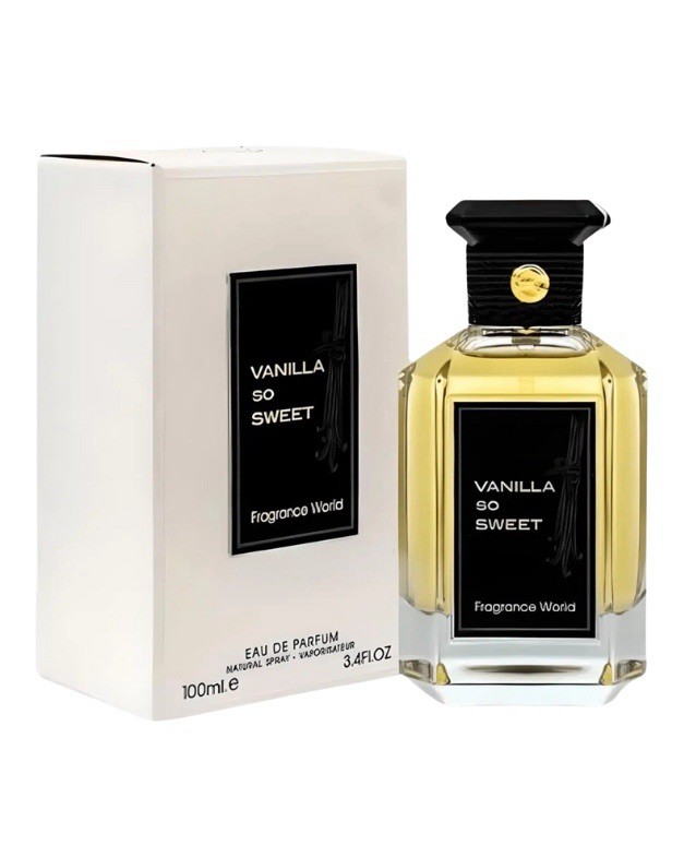 Vanilla So Sweet Fragrance World - Fini les parfums qui virent, eau de parfum 100ml