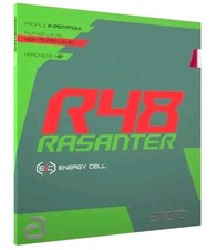 Andro Rasanter R48 Tischtennis Belag 2.0 Rot Ca. 6 Stunden Gespielt NP 55€