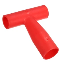 34mm Shovel T Grip Handle PP Shovel Handle Replacement Long T Shaped Grip