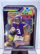 2023 Contenders Jordan Addison Rookie of the Year #15 Silver Insert RC