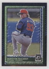 2025 Panini Donruss Optic Circles Prizm Hurston Waldrep #58 12u8