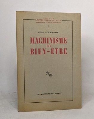 Machinisme & Wellness | Fourastié Jean | Guter Zustand