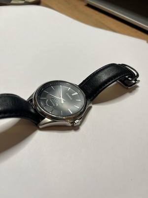 Casio MTP-M100 Moonphase Mondphase Uhr Analog Lederarmband seltene Ausführung 