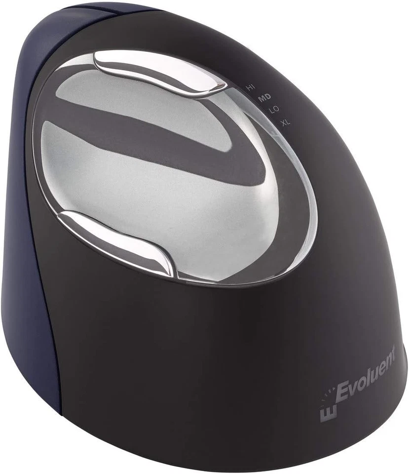 Evoluent Standard Right. USB Black. A vertical patented mouse that supports your - Image 4 of 4