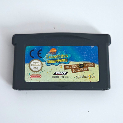 THQ SpongeBob SquarePants Revenge of the Flying Dutchman GBA