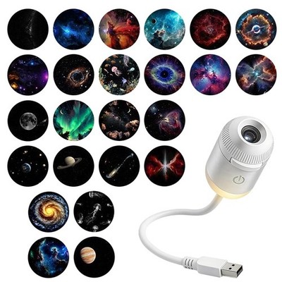 2-in-1 USB für Galaxy Projektor für nachtlicht für Schlaf Meditation Entspannung