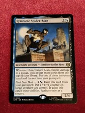 MTG -  Marvel: Spider-Man #156 Rare - Symbiote Spider-Man 🔥 Unplyd Mnt+