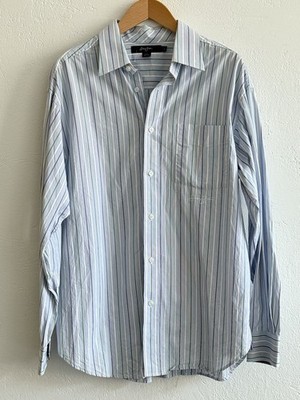 Sean John Vintage Hemd Herren Gr. L Gestreift Puff Daddy Kollektion