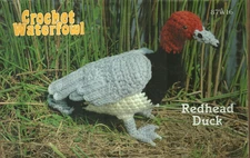 NEW REDHEAD DUCK BIRD WATERFOWL STUFF ANIMAL ANNIE'S DIGEST SIZE PATTERN LEAFLET