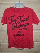 Never Used WWE Ripple Junction Men's Red T-Shirt Lex Luger Size Small