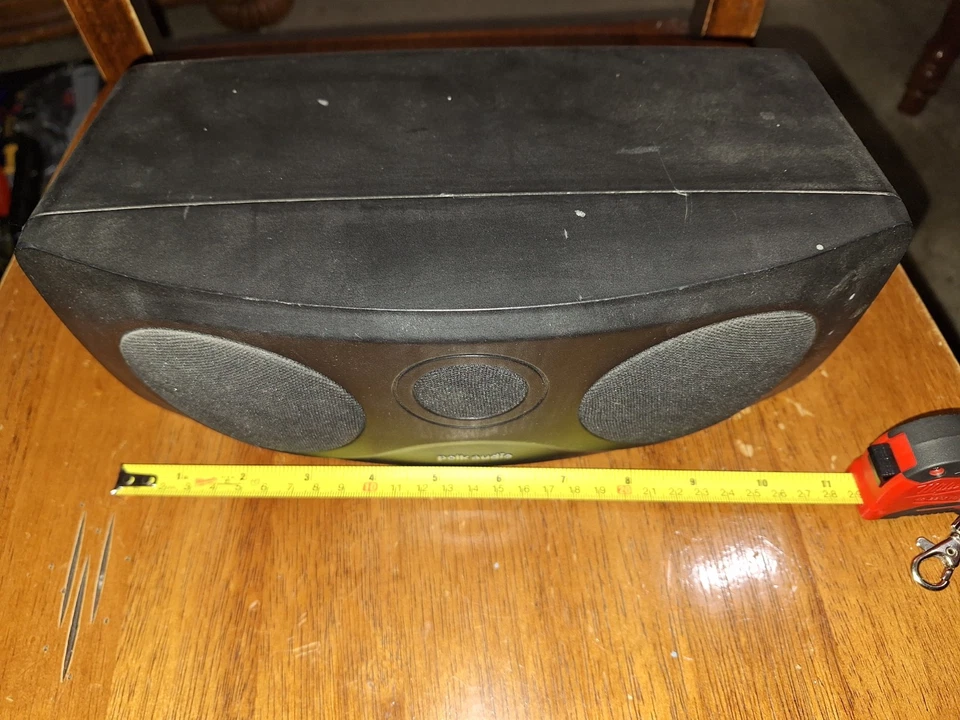 ¡PROBADO! Altavoz envolvente de cine en casa Polk Audio canal central RM1600S - probado Foto 4 de 4