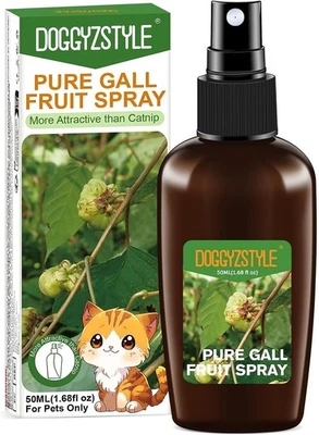 DOGGYZSTYLE spray erba gatta Attraente per gatti per tiraGraffi di Gatto per l'allenamento